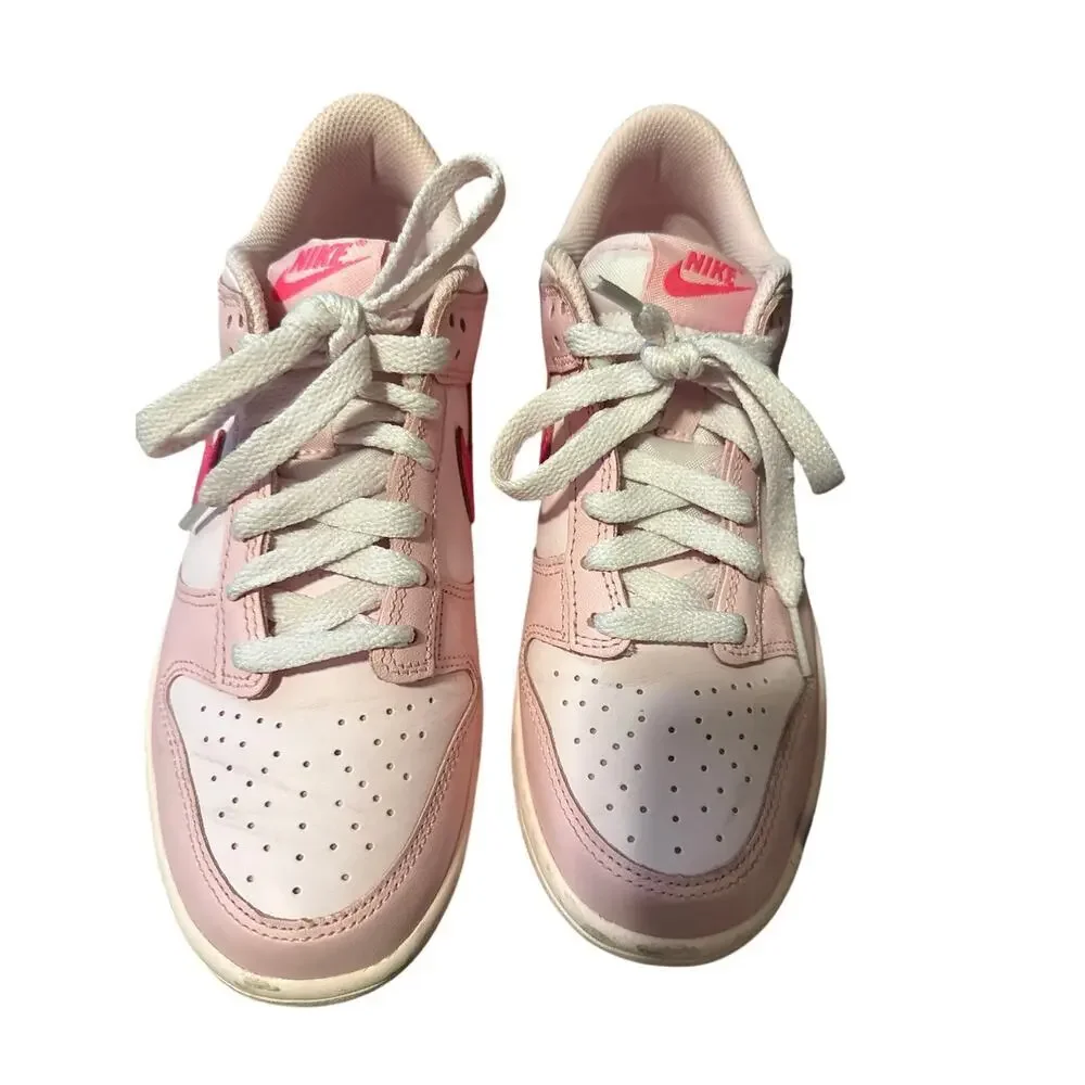 NIKE DUNK LOW - pink - size 5.5 TRIPLE PINK BARBIE